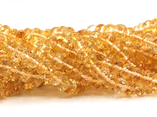 Citrine Faceted Beads,Faceted Beads