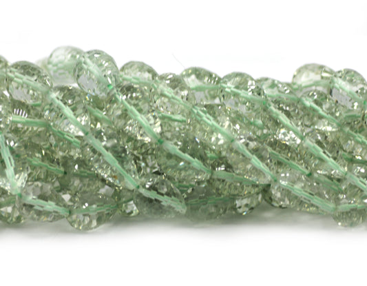 Green Amethyst Beads,Faceted Beads