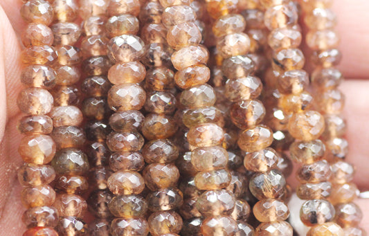 Andalusite Faceted Beads,Faceted Beads