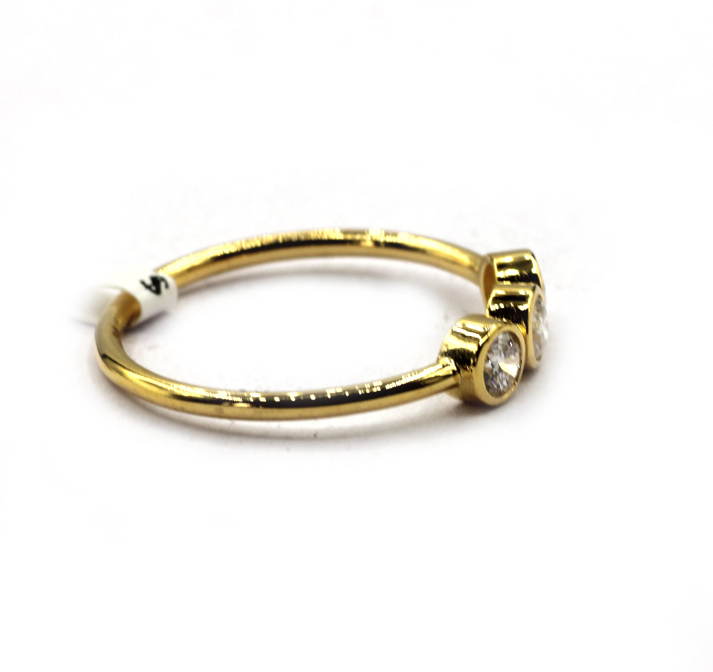 14k Solid Gold CVD Diamond Ring CVD diamond Ring