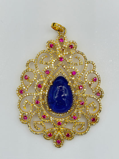 14k Solid Gold Diamond Necklace