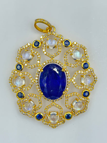 14k Solid Gold Diamond Pendants