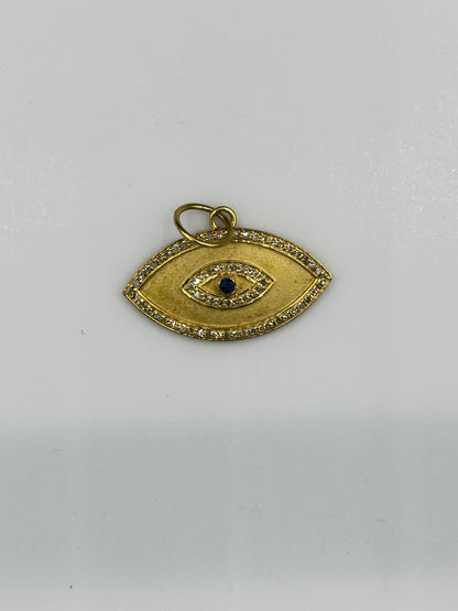 14k Solid Gold Diamond Pendants