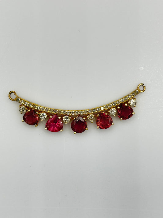 14k Solid Gold Diamond Pendants