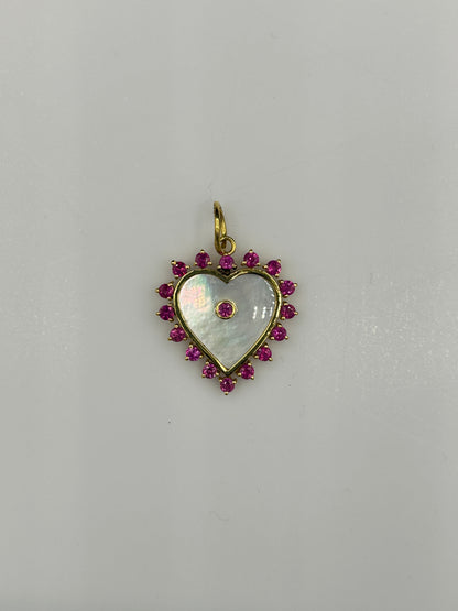 14K Gold Heart Pendant