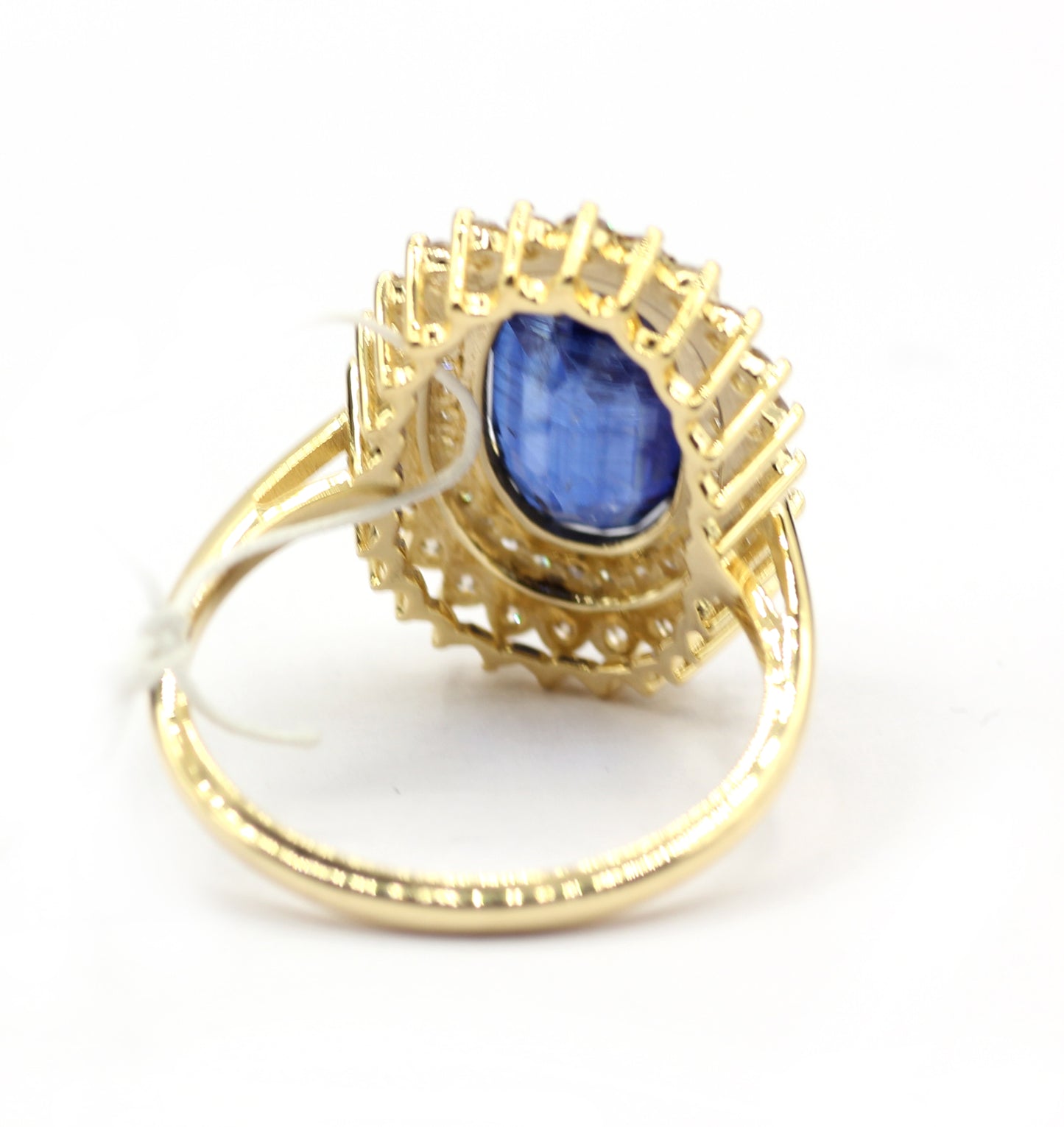 Tanzanite 14k Solid Gold Diamond Rings.