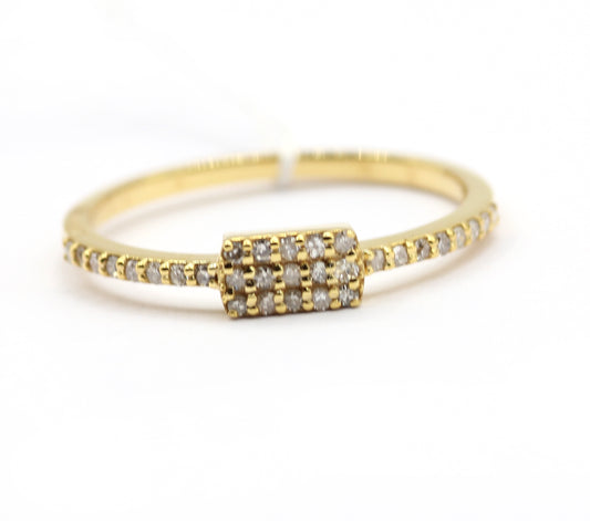14k Solid Gold Diamond Rings