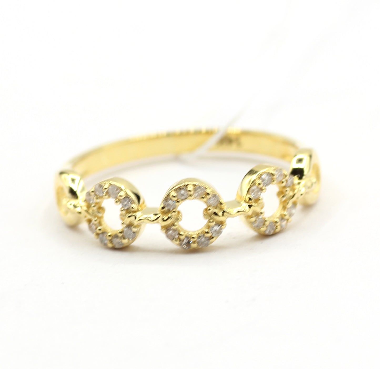 14k Solid Gold Diamond Rings
