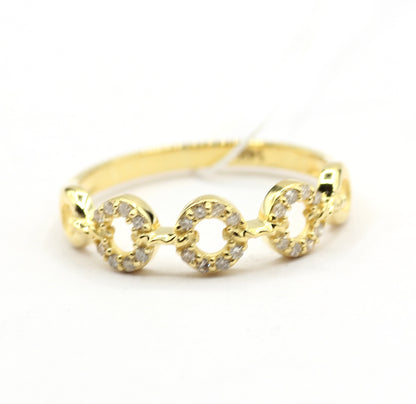 14k Solid Gold Diamond Rings