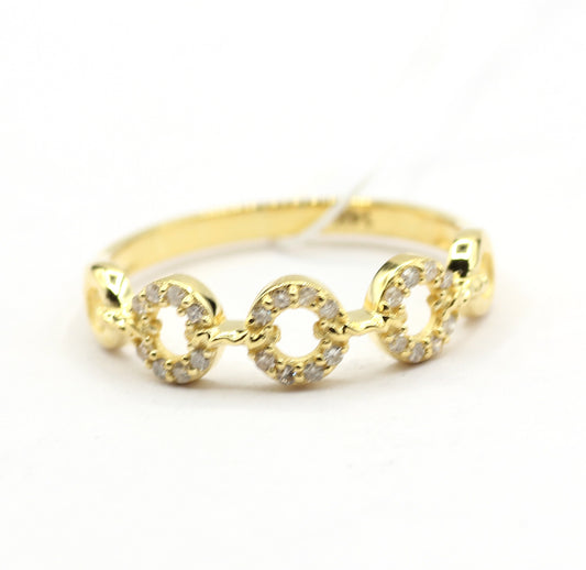 14k Solid Gold Diamond Rings