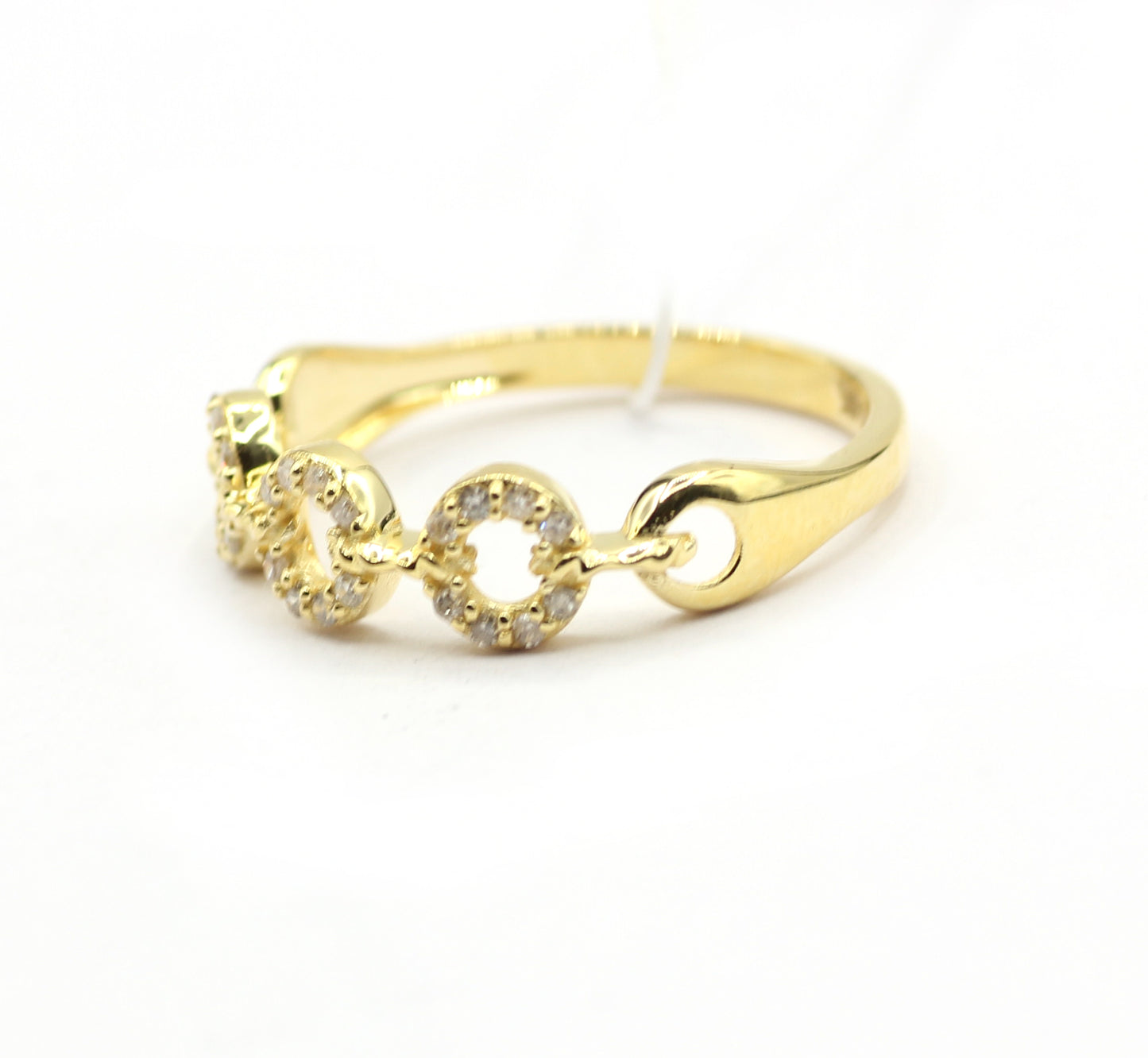 14k Solid Gold Diamond Rings