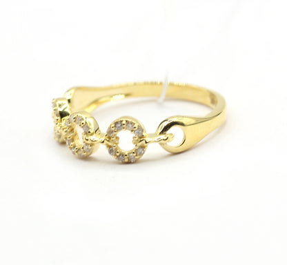 14k Solid Gold Diamond Rings