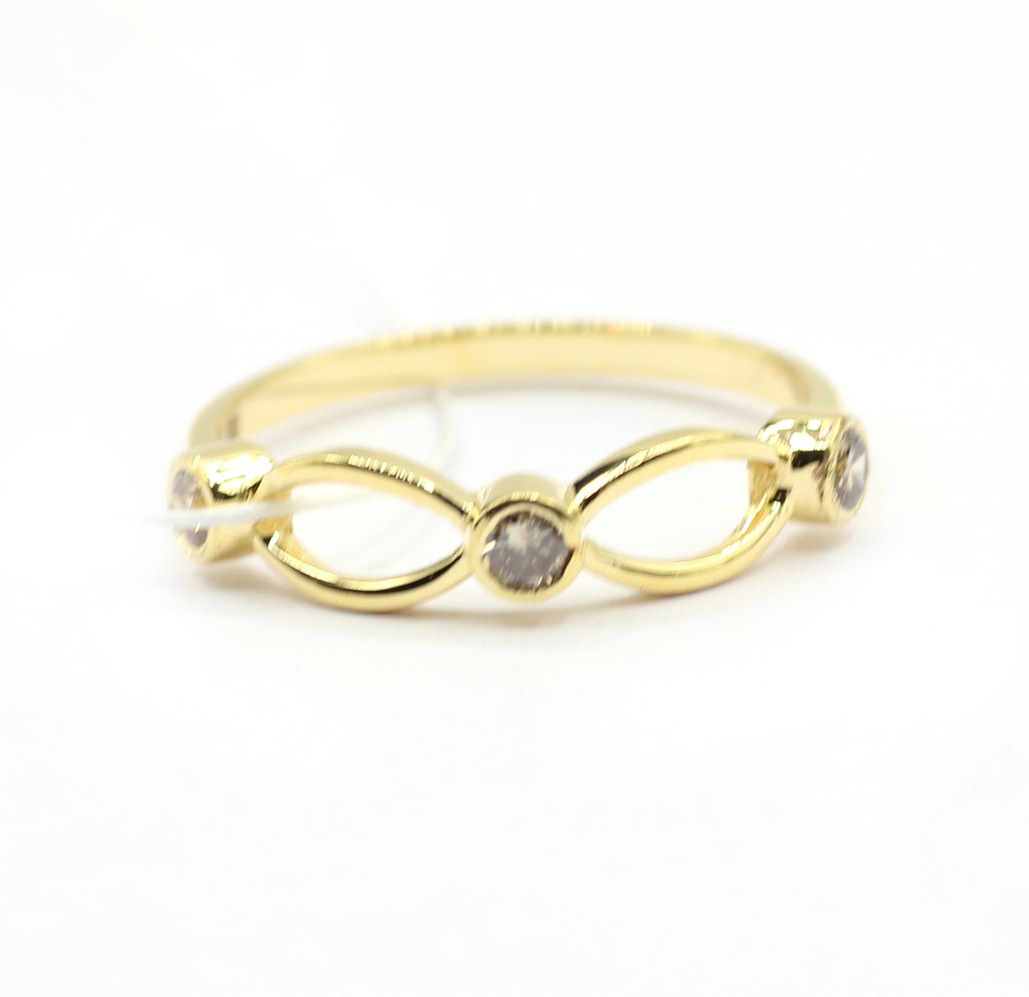 14k Solid Gold Diamond Rings.