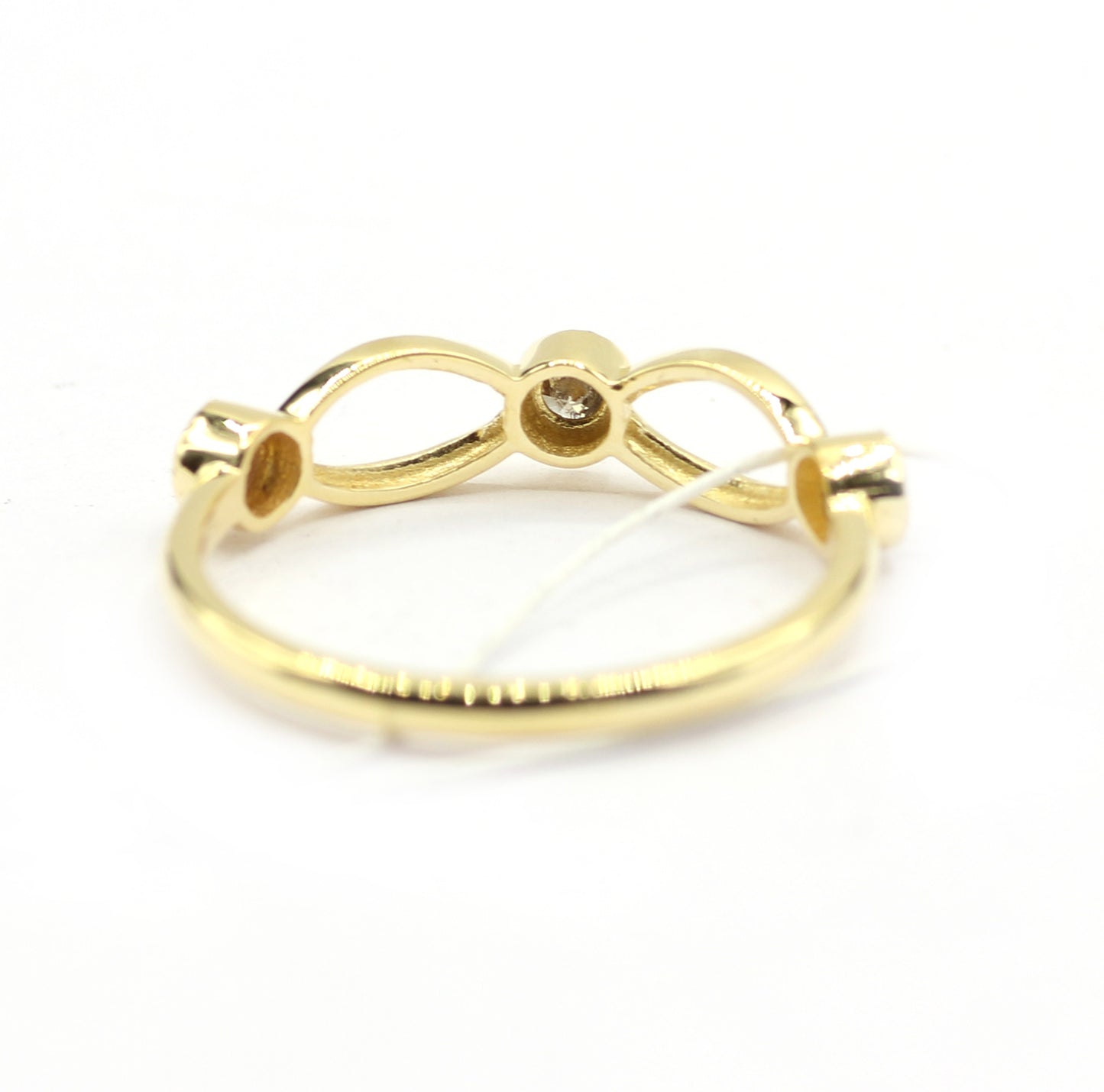 14k Solid Gold Diamond Rings.