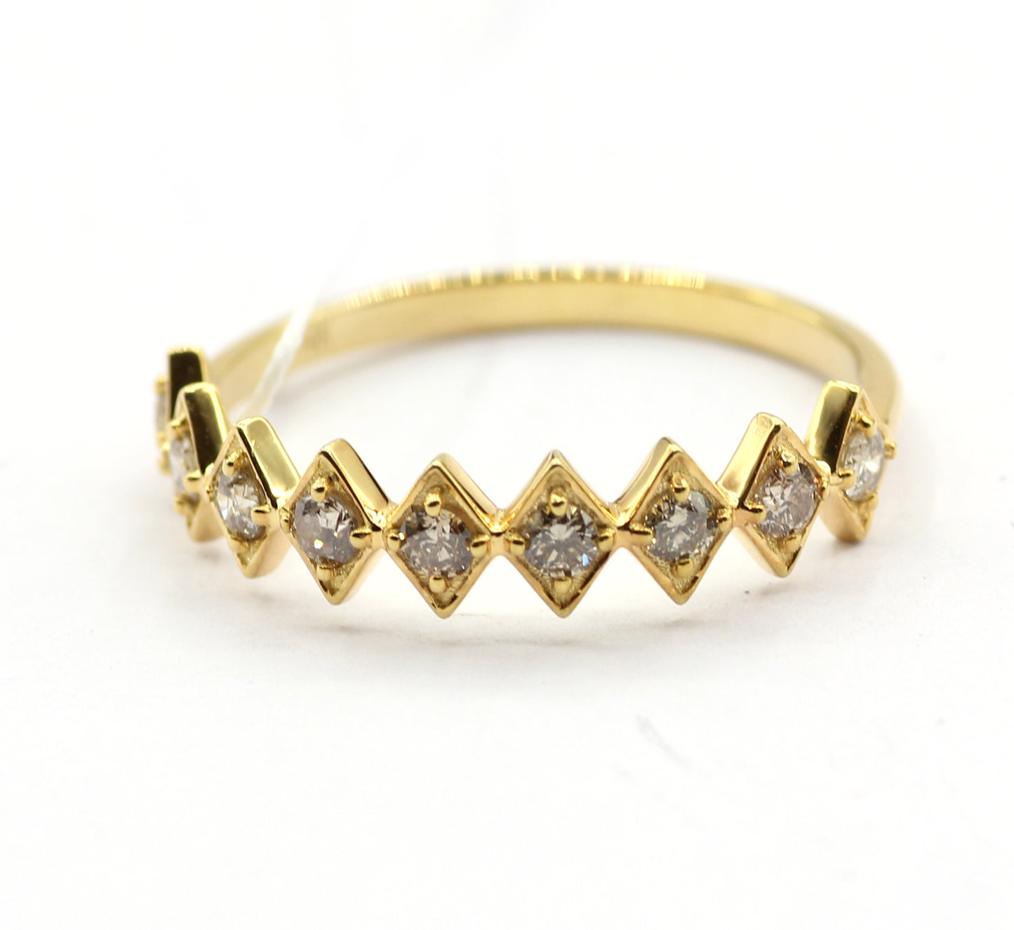 14k Solid Gold Diamond Rings