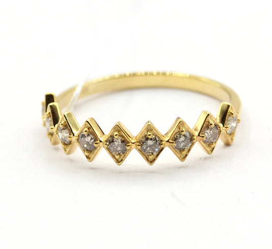 14k Solid Gold Diamond Rings