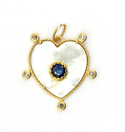 14k Solid Gold Diamond Pendants