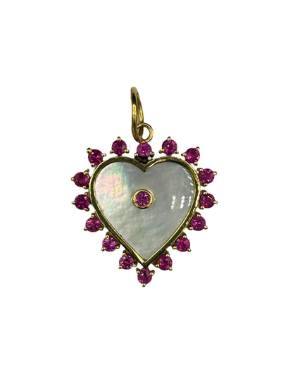 14K Gold Heart Pendant