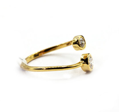 14k Solid Gold CVD Diamond Rings CVD diamond Rings