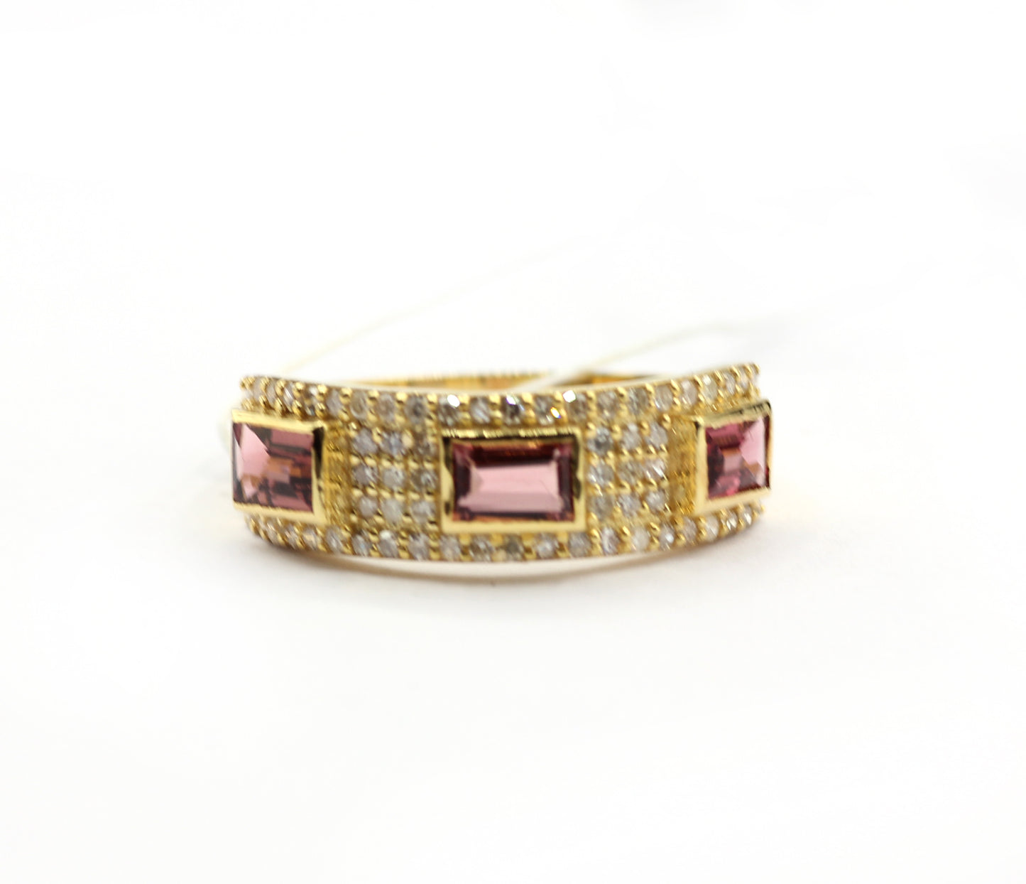 14k Solid Gold Diamond Rings.