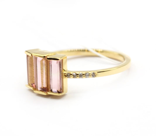 14k Solid Gold Diamond Rings