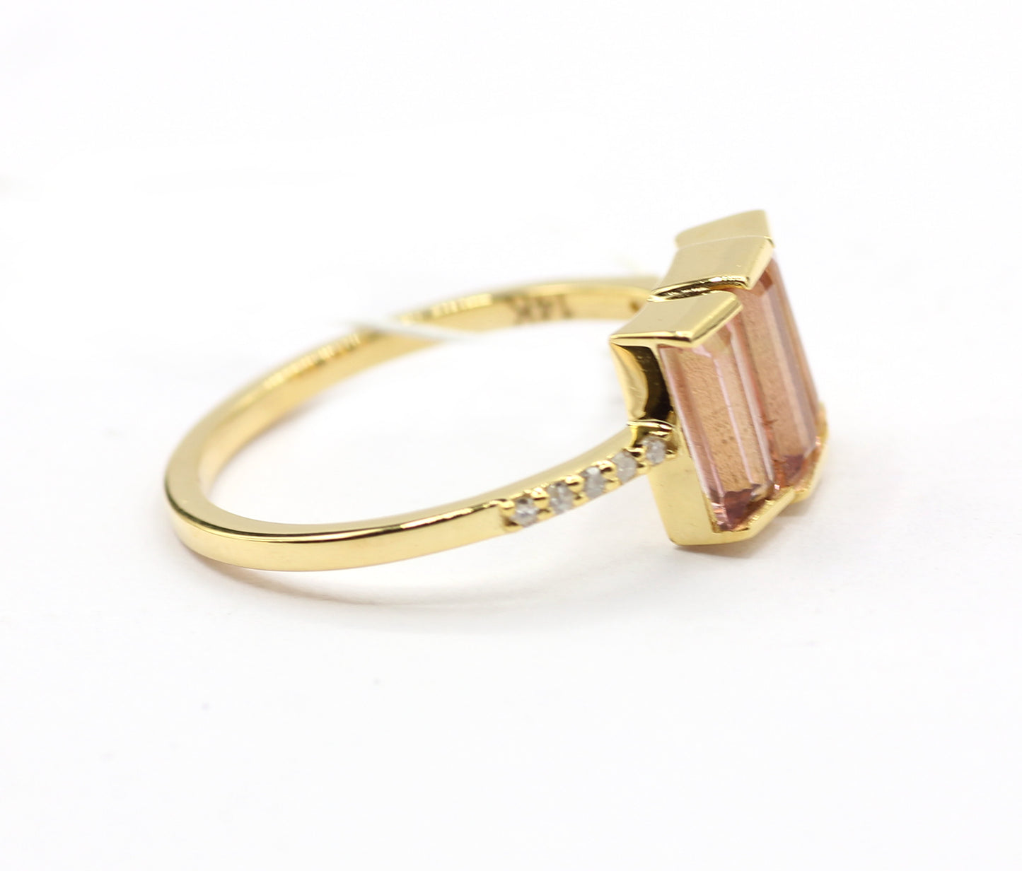 14k Solid Gold Diamond Rings