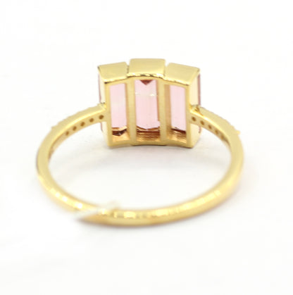 14k Solid Gold Diamond Rings