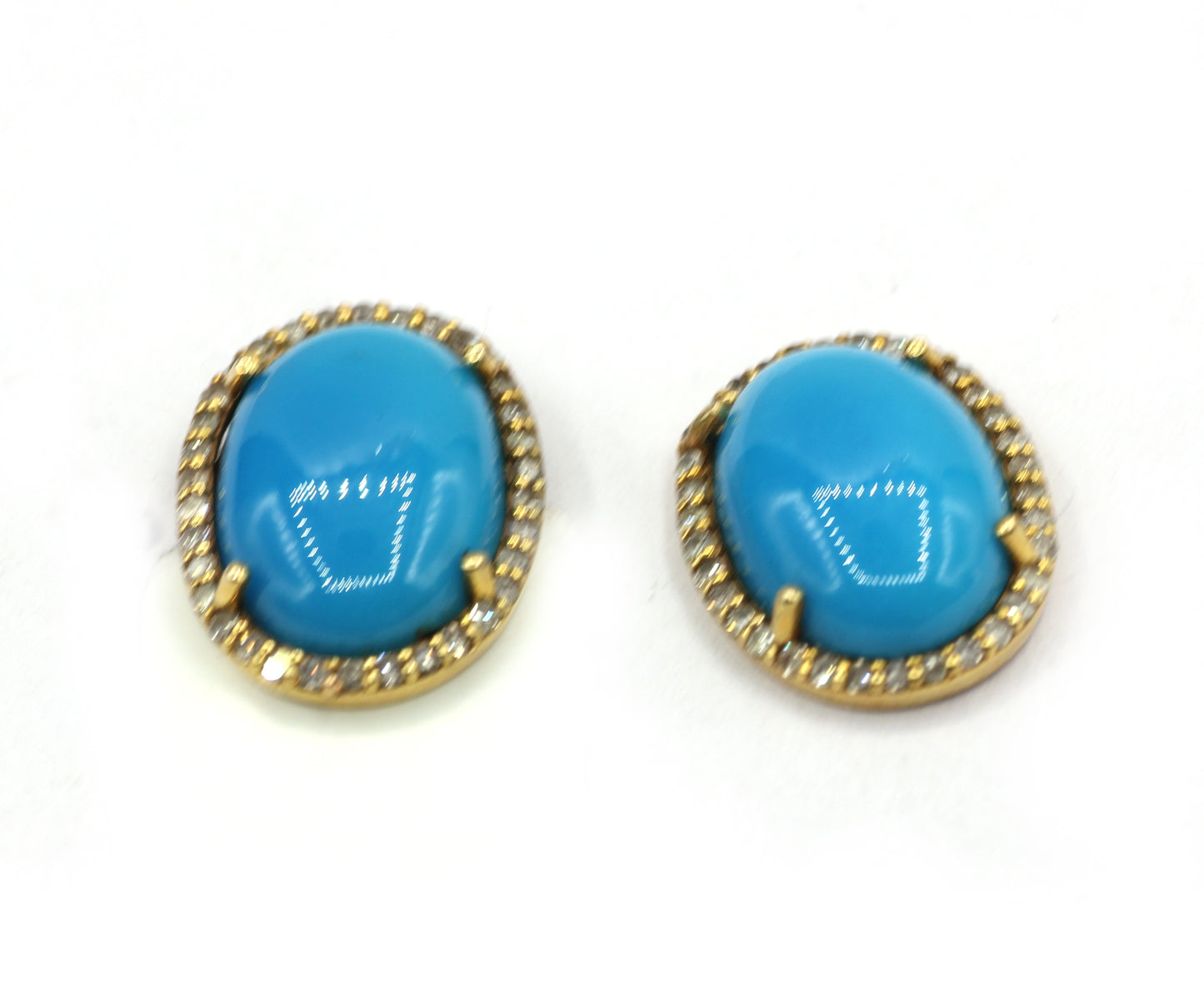 14k Gold Diamond  Stud Earring