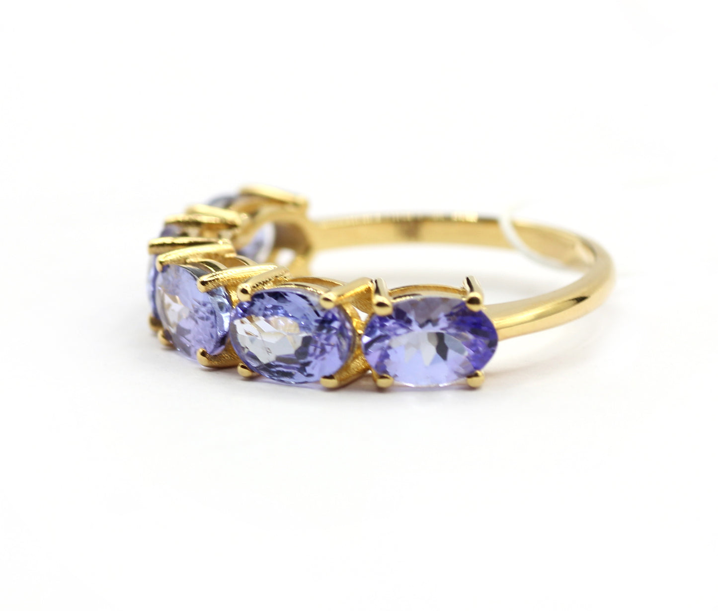 Tanzanite 14k Solid Gold Diamond Rings.