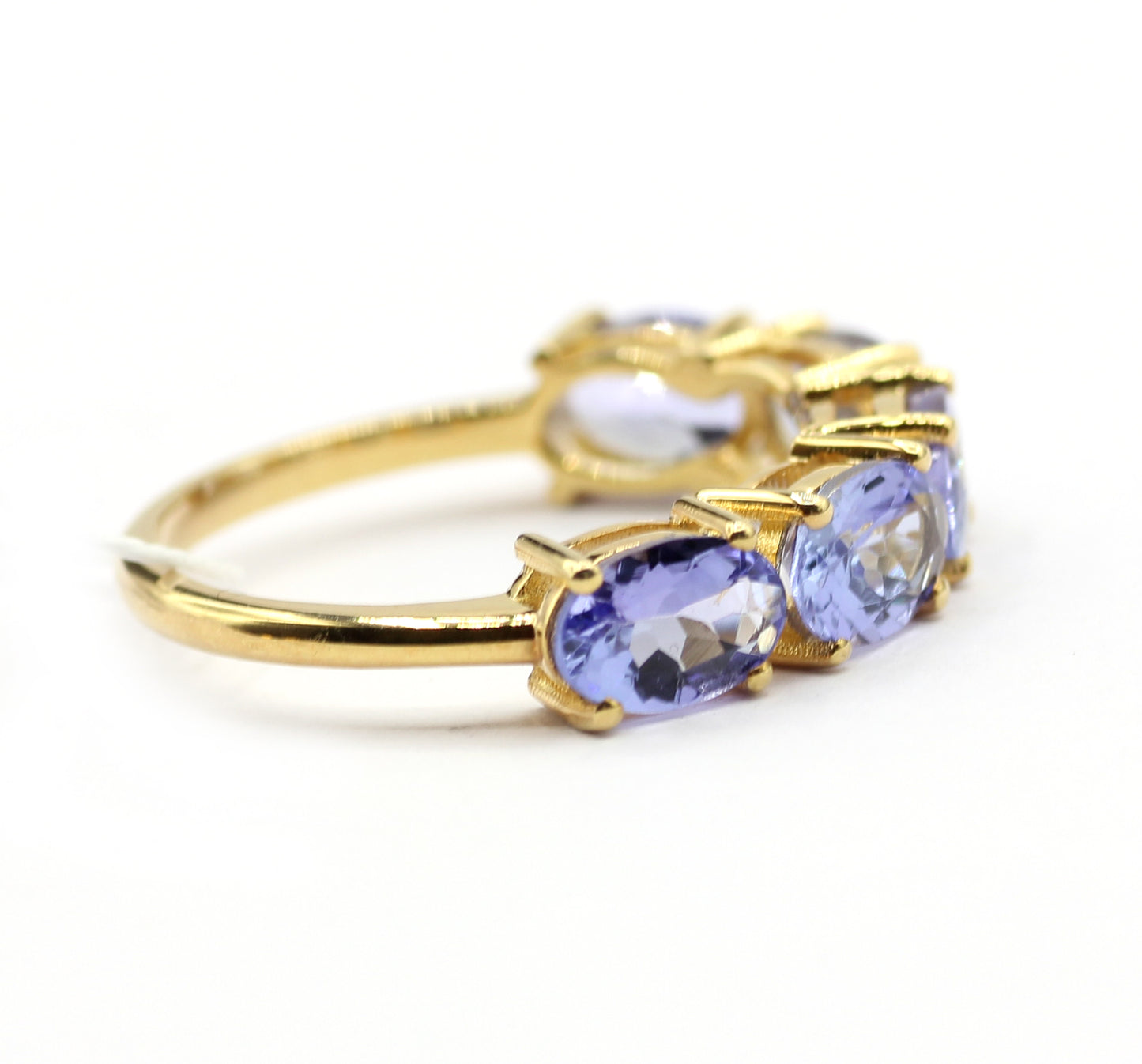 Tanzanite 14k Solid Gold Diamond Rings.