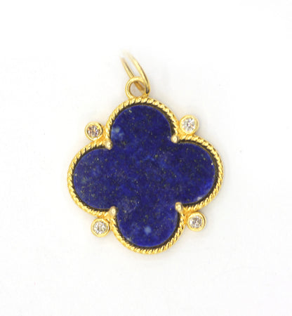 14k Solid Gold Diamond Pendants