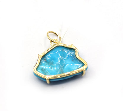 14k Solid Gold Diamond Pendants