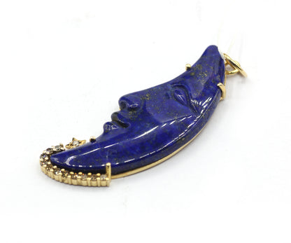 14k Solid Gold Diamond Pendants