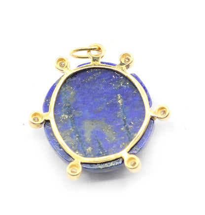 14k Solid Gold Diamond Pendants