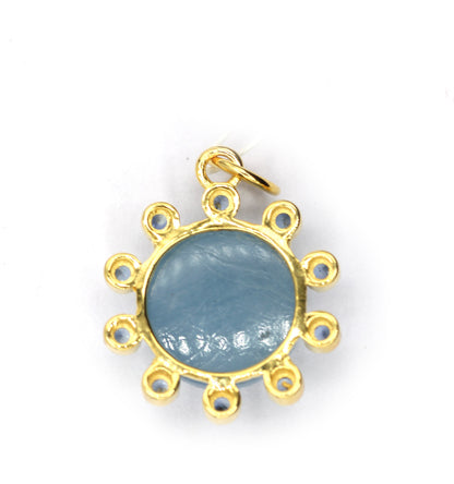 14k Solid Gold Diamond Pendants