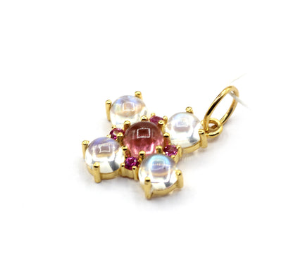 14k Solid Gold Diamond Pendants