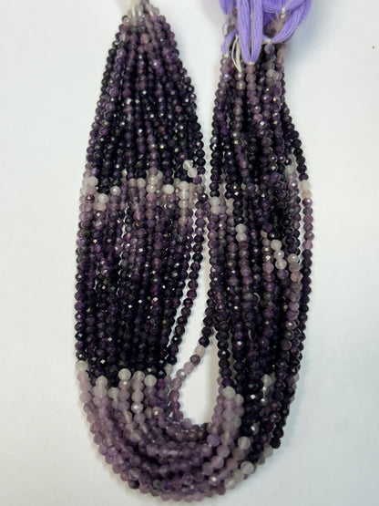 Suzulite Round Faceted 3mm