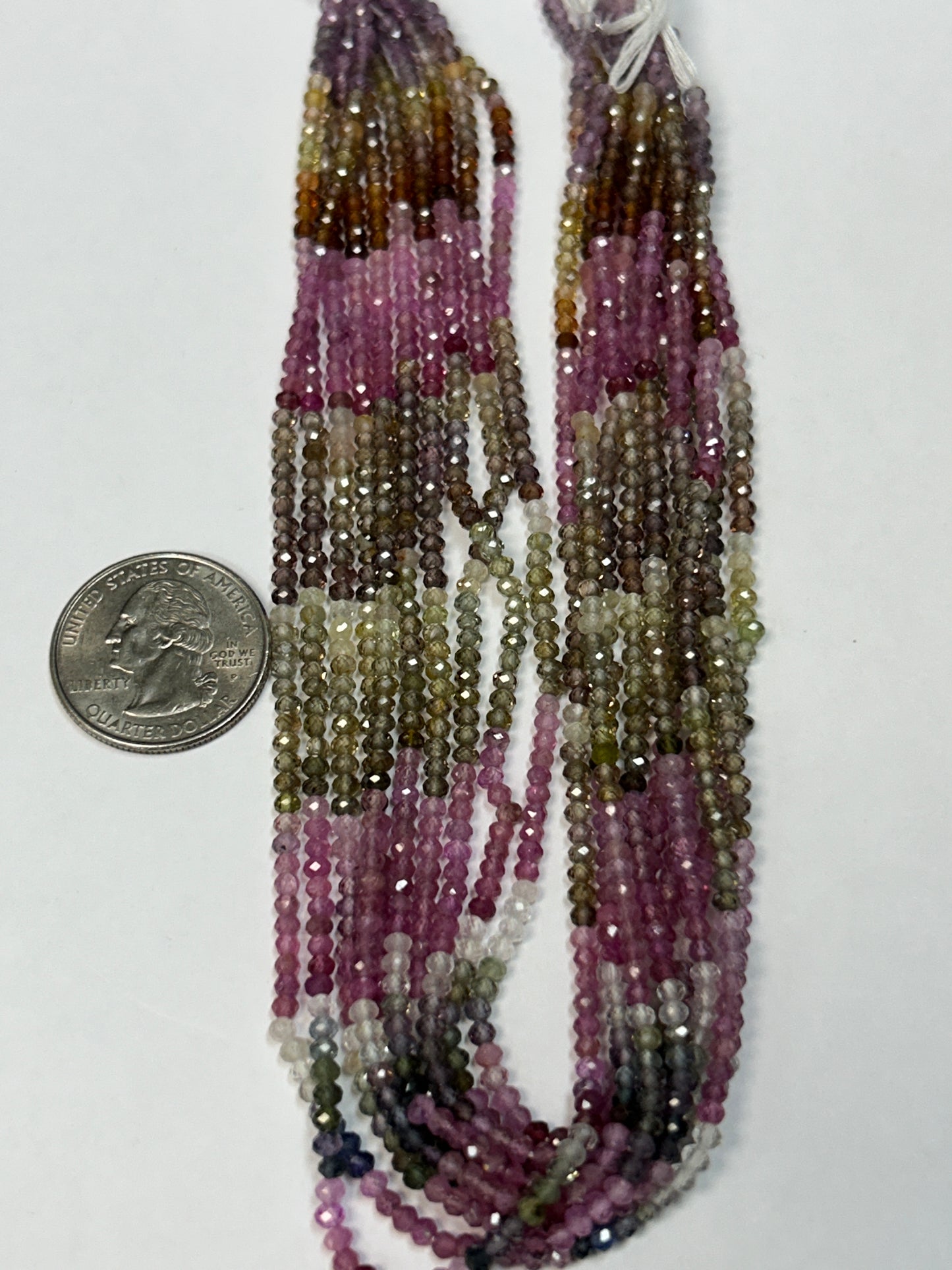 Sapphire, Multi Sapphire Round Faceted 3mm