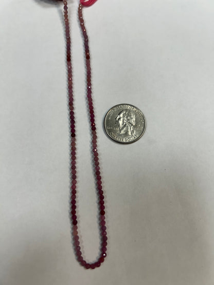 Sapphire, Pink Sapphire Natural Faceted Round 3-4mm