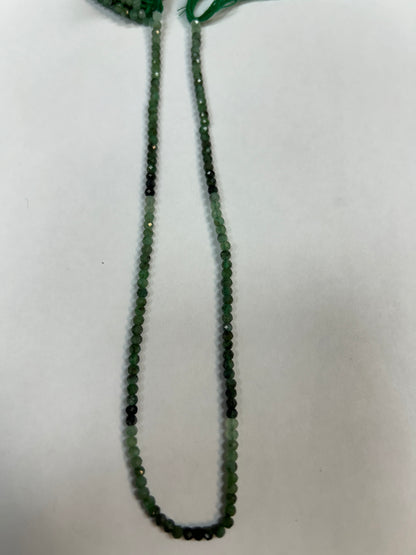 Emerald Natural Faceted Round 3mm