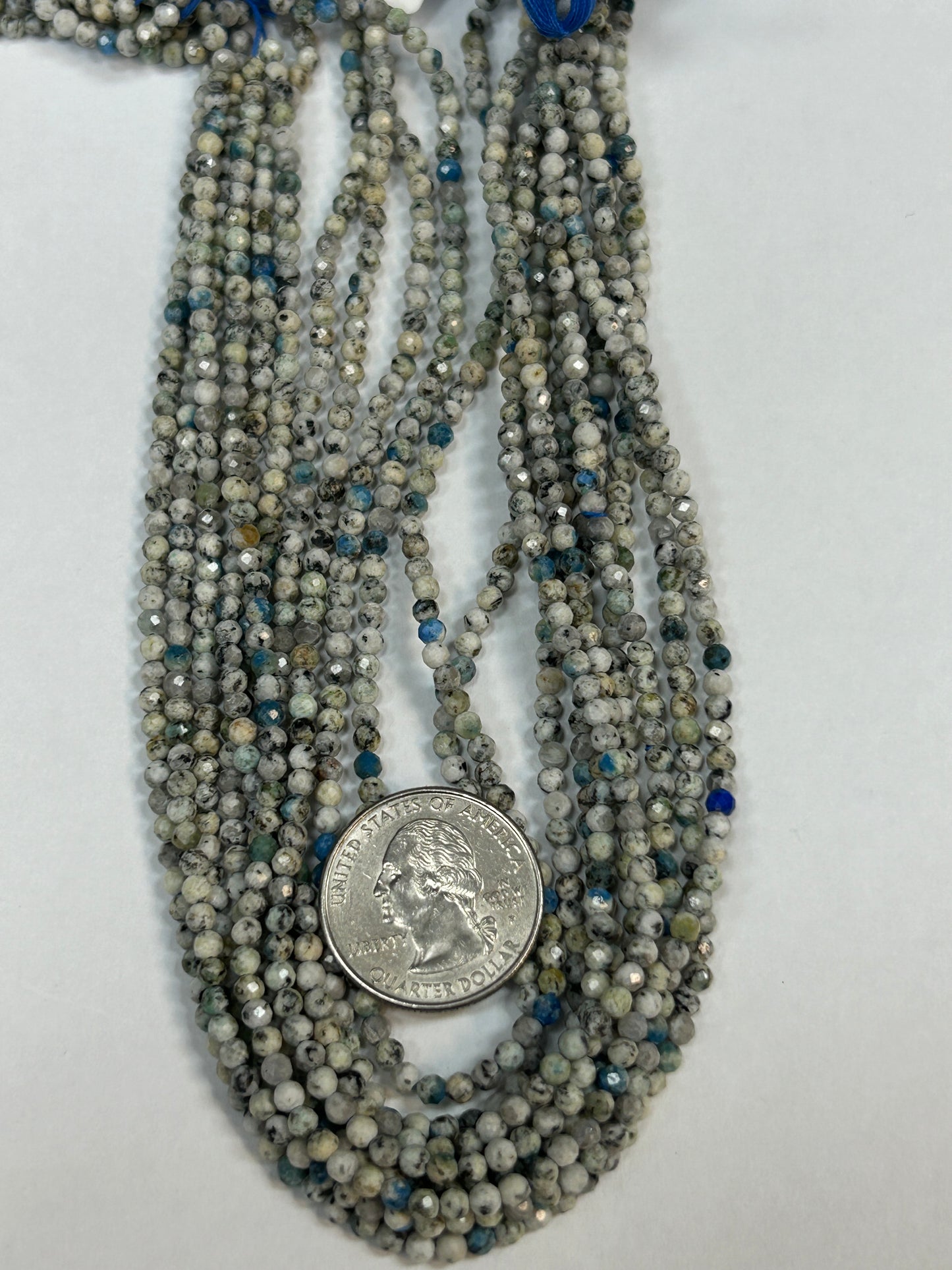 Jasper, K2 Jasper Faceted Round 3mm