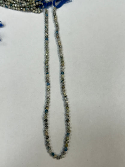 Jasper, K2 Jasper Faceted Round 3mm