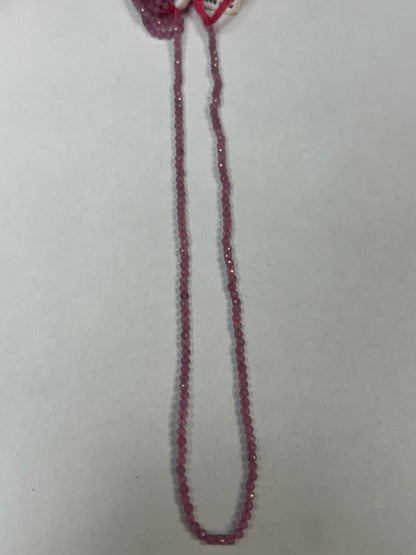 Sapphire, Pink Sapphire Natural Faceted Round 3-4mm