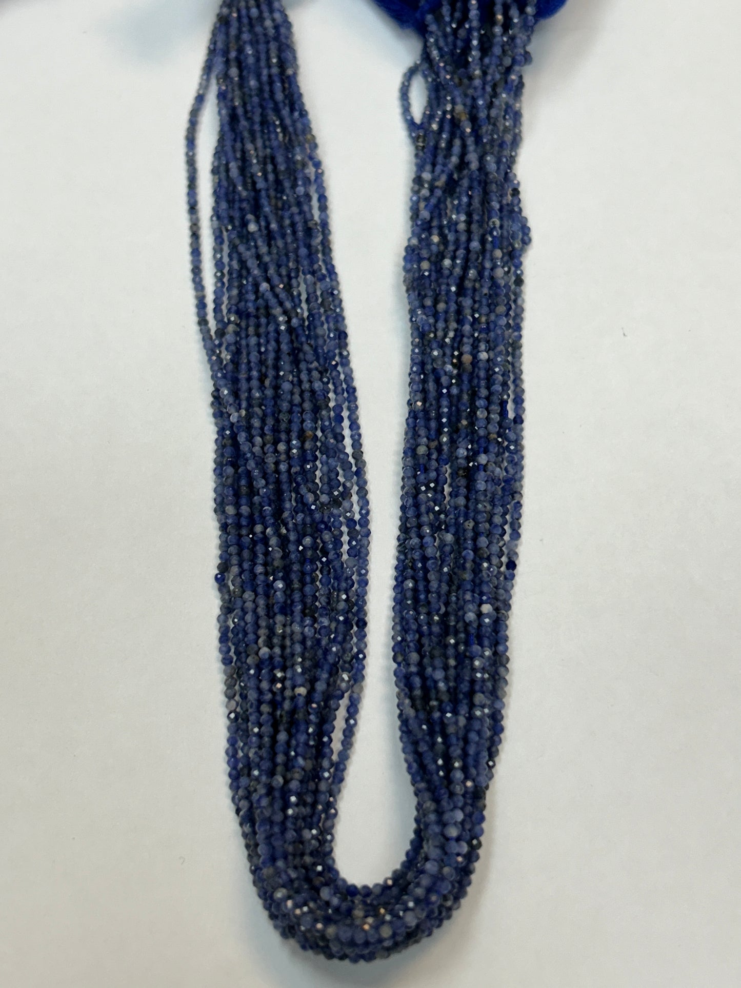 IOLITE ROUND FACETED 2-3mm
