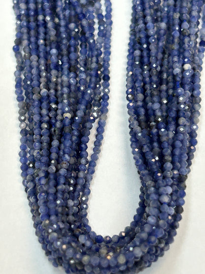 IOLITE ROUND FACETED 2-3mm
