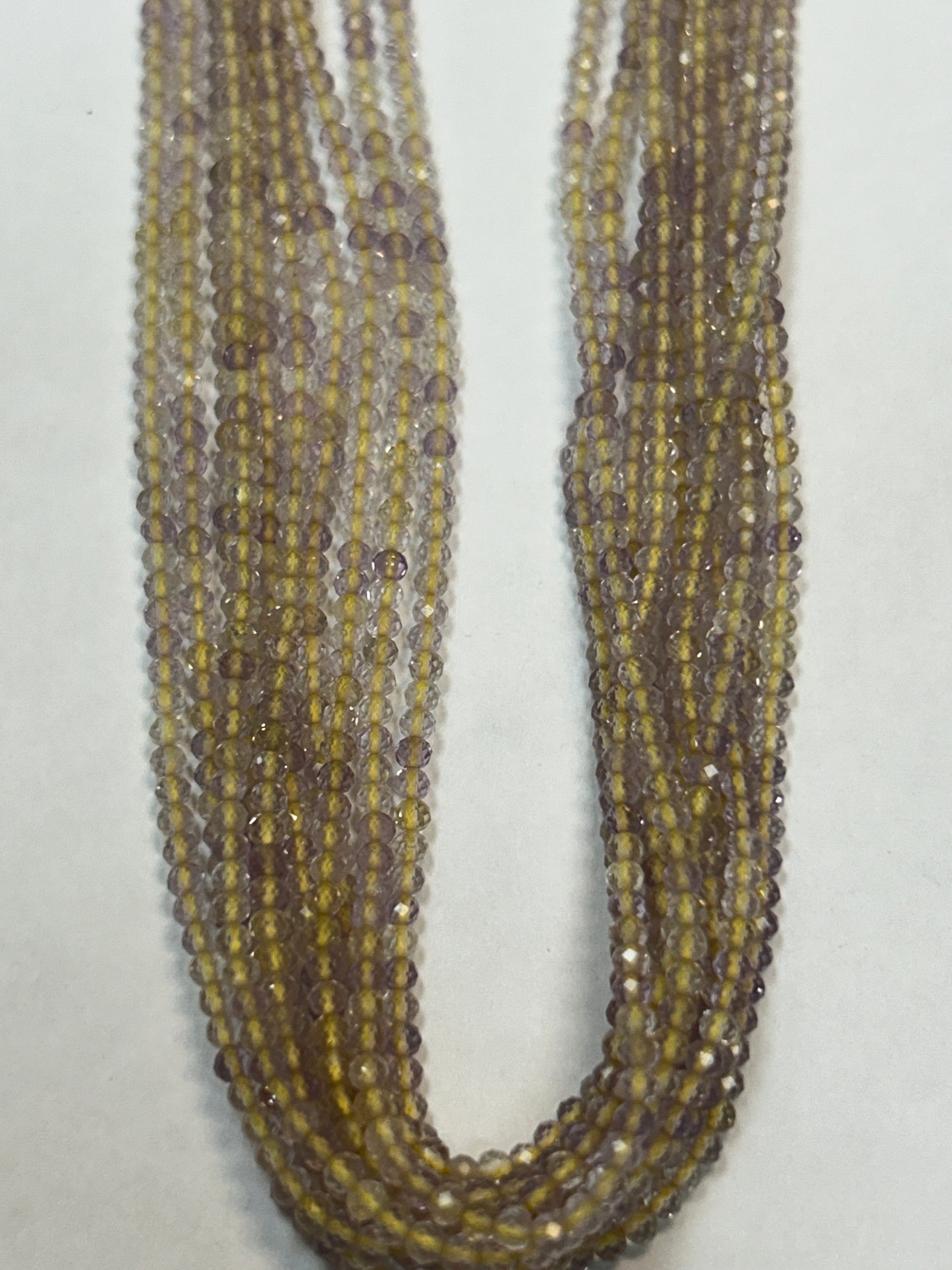 AMETRINE ROUND FACETED 2-3mm