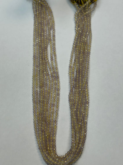 AMETRINE ROUND FACETED 2-3mm