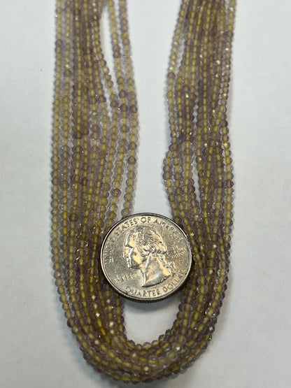 AMETRINE ROUND FACETED 2-3mm