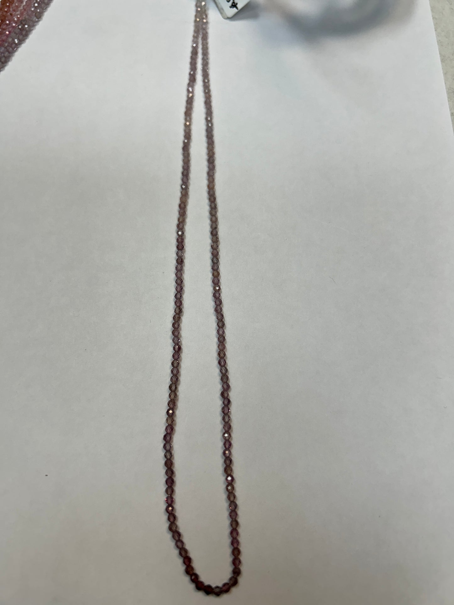 SPINEL, MULTI SPINEL ROUND FACETED 2-3MM