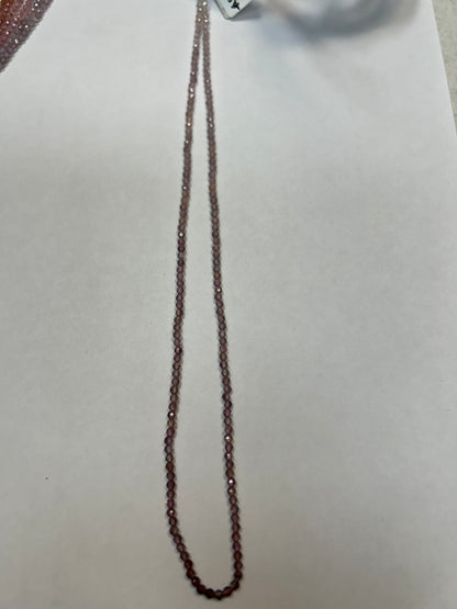 SPINEL, MULTI SPINEL ROUND FACETED 2-3MM